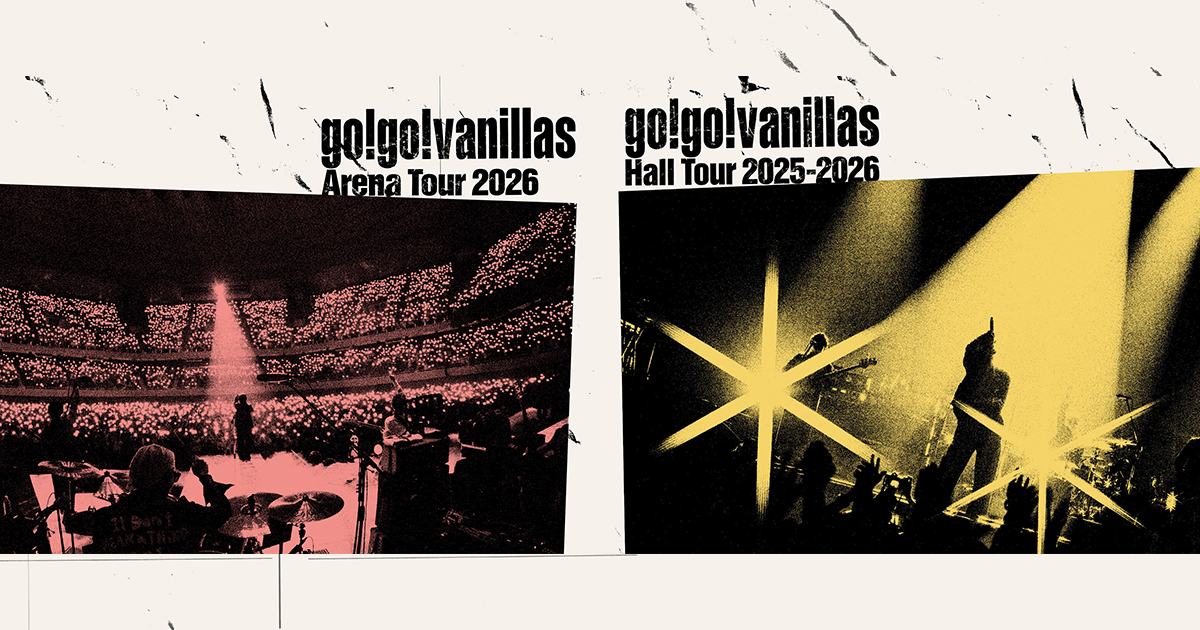 go!go!vanillas セット go!go!vanillas Hall Tour 2025-2026 / Arena Tour 2026